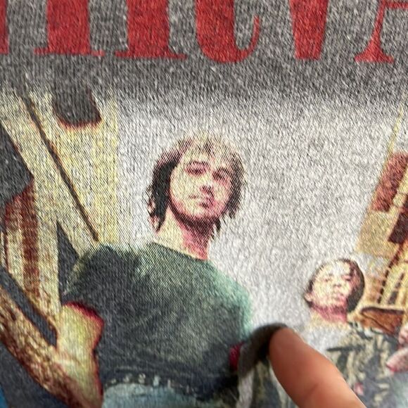 Nirvana Band Music Gray Pullover Graphic Shirt Casual Concert Festival - Picture 7 of 8